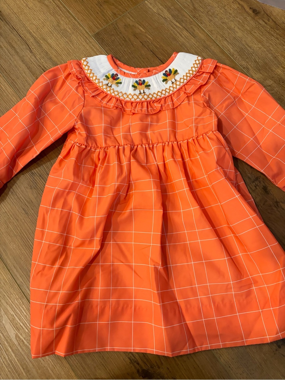 Smockingbird Thanksgiving Dress
